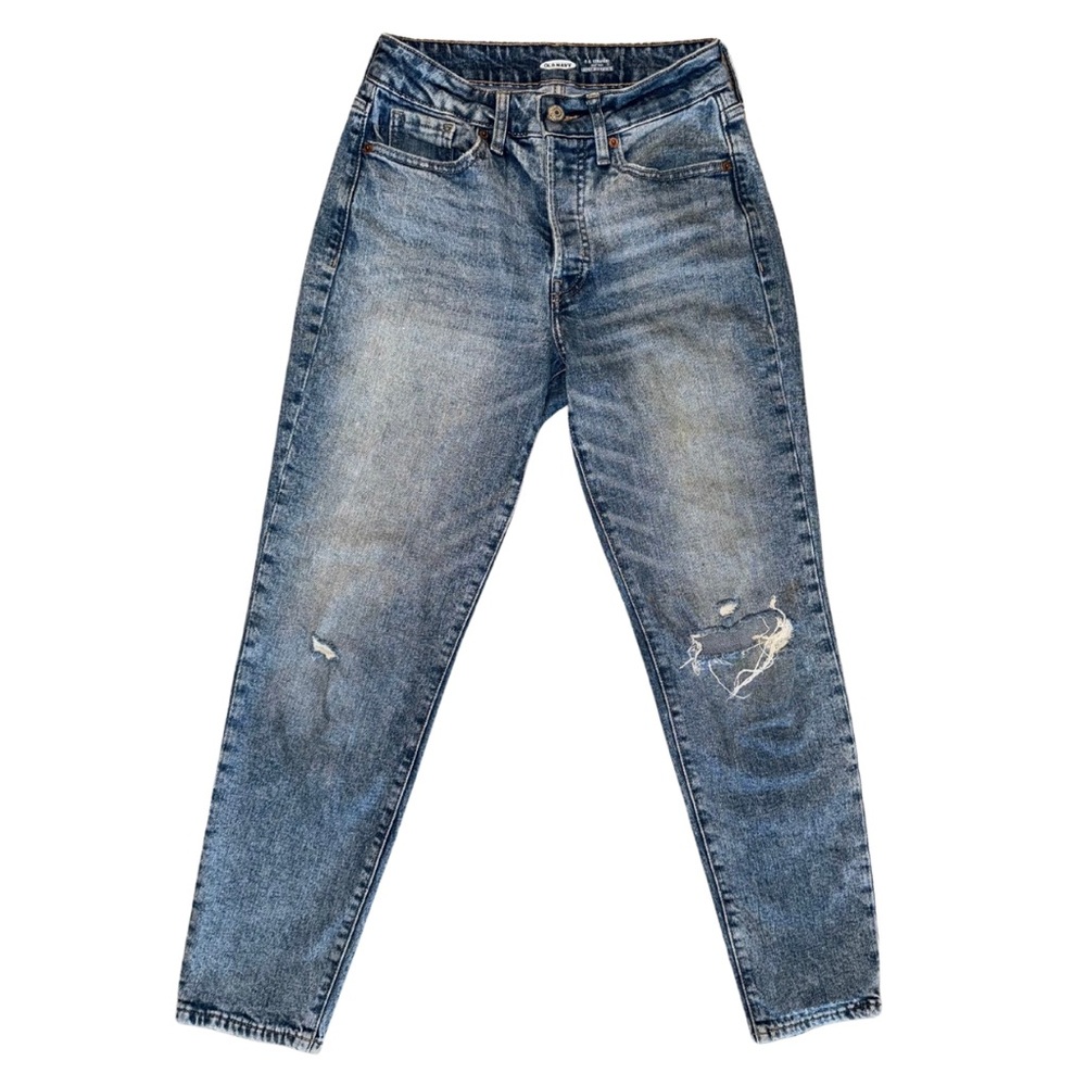 High Rise Straight Leg Jeans